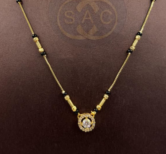 Micro Gold SHORT Mangalsutra - 1166