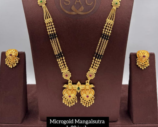 Micro Gold Mangalsutra - 1271