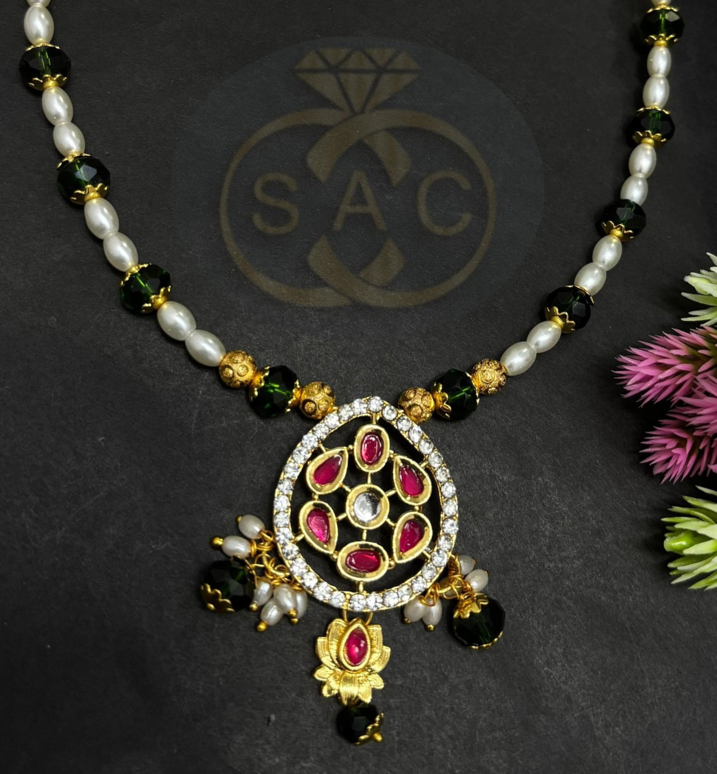 Handmade AD Necklace set