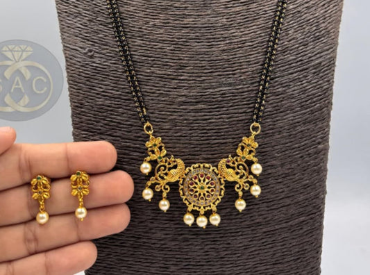 VICTORIAN MANGALSUTRA SET - 1191