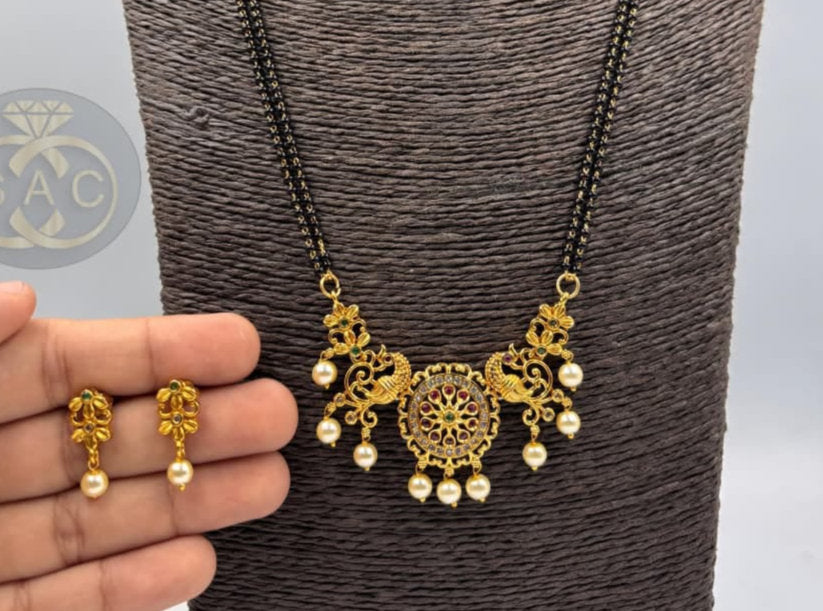 VICTORIAN MANGALSUTRA SET - 1191