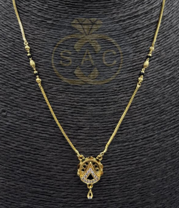 1 GM Forming Short Mangalsutra - 1203