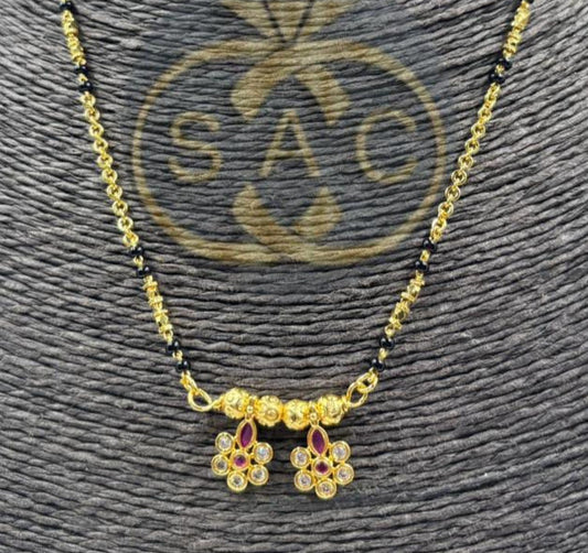 1 GM Forming Short Mangalsutra - 1212