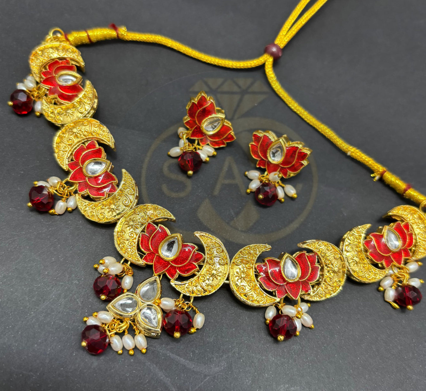Handmade Lotus Necklace