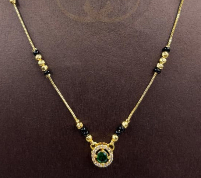Micro Gold SHORT Mangalsutra - 1167