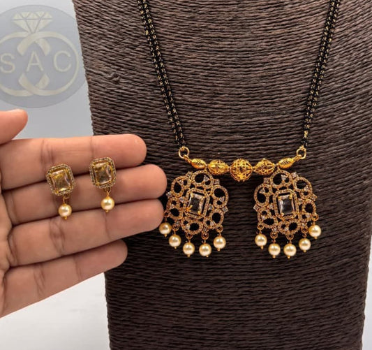 VICTORIAN MANGALSUTRA SET - 1189