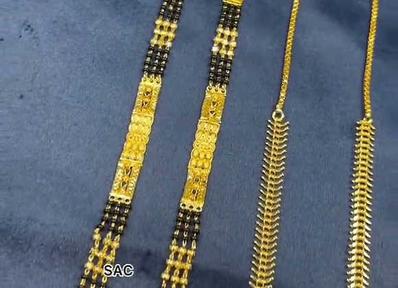 Micro Gold Mangalsutra COMBO Set - 447