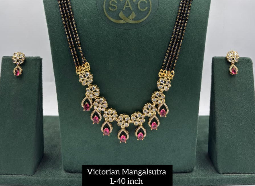 VICTORIAN MANGALSUTRA SET - 1255