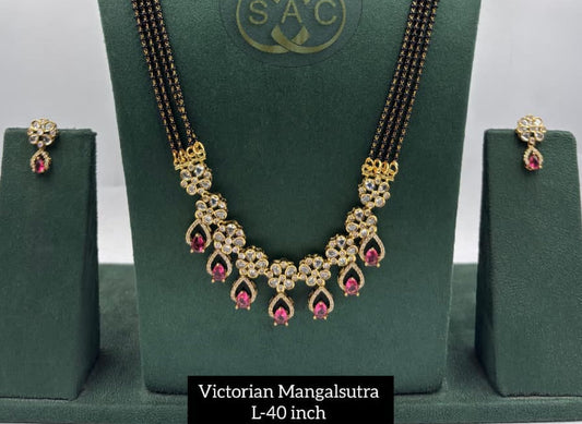VICTORIAN MANGALSUTRA SET - 1255