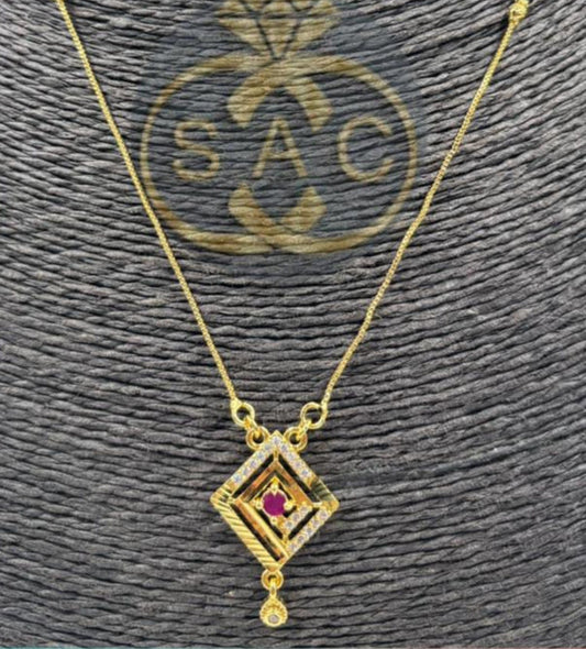 1 GM Forming Short Mangalsutra - 1216