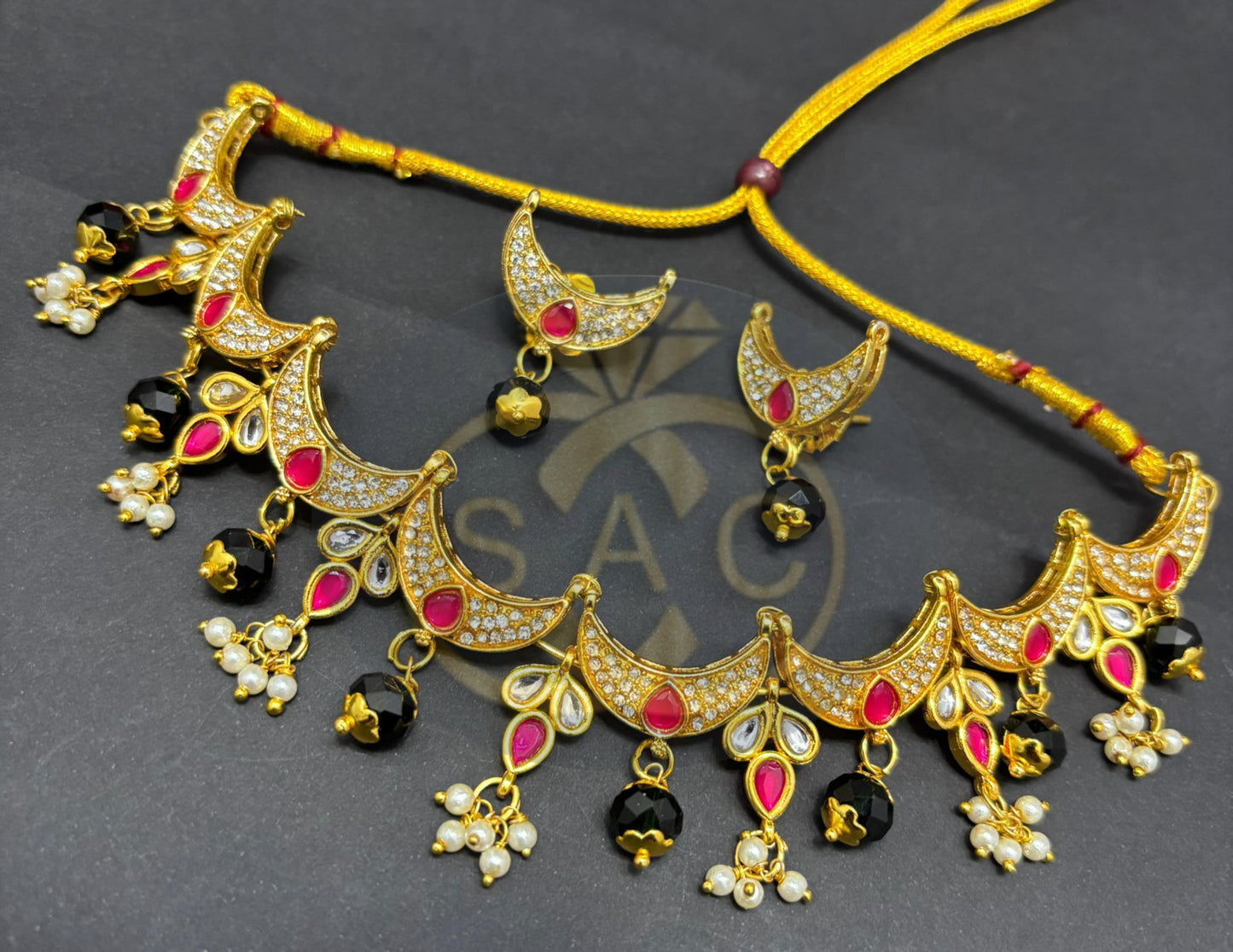Handmade Chandrakor Necklace