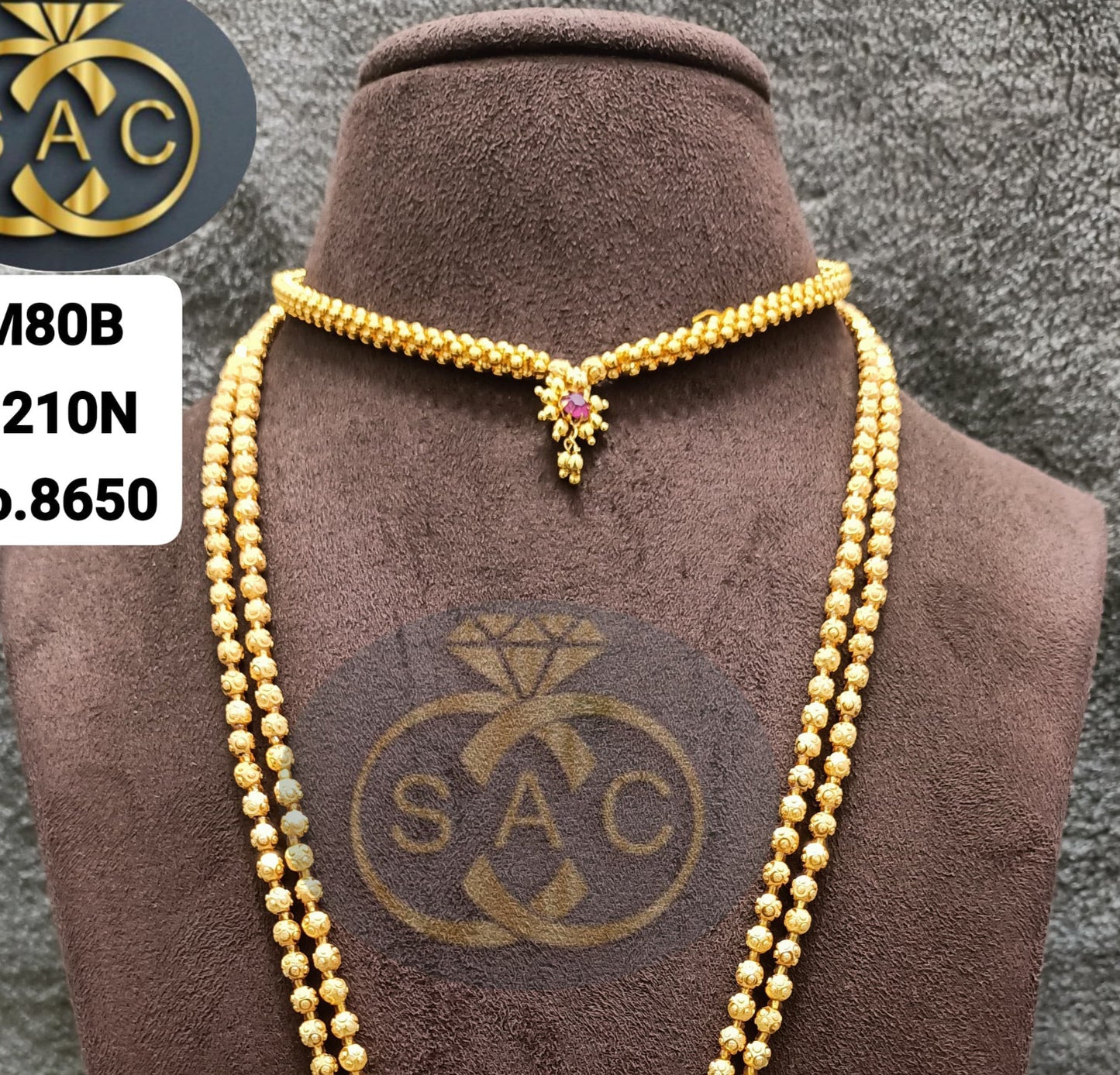 Micro Gold Tushi Bormala Combo Set
