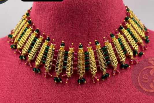 Premium Quality Traditional Necklace - 712