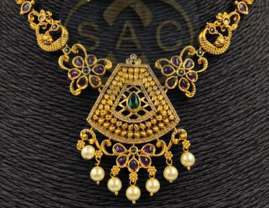 ✨Premium Quality South Fancy Necklace✨ - 1196