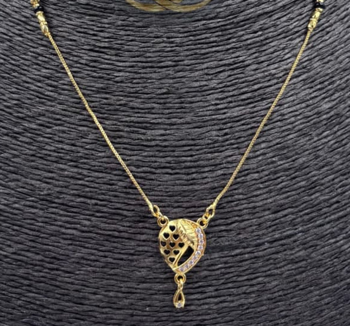 1 GM Forming Short Mangalsutra - 1284