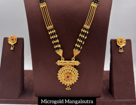 Micro Gold Mangalsutra - 1269