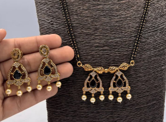 VICTORIAN MANGALSUTRA SET - 1190
