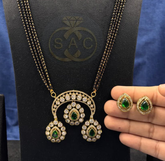 VICTORIAN MANGALSUTRA SET - 1181