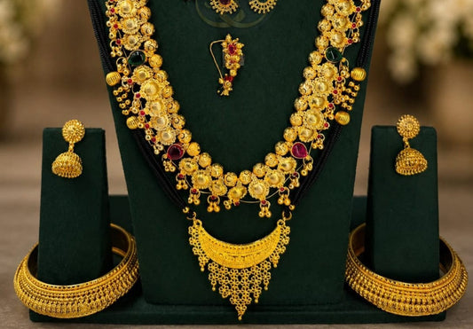 New Micro Gold plated Gourai Combo Set - 1594