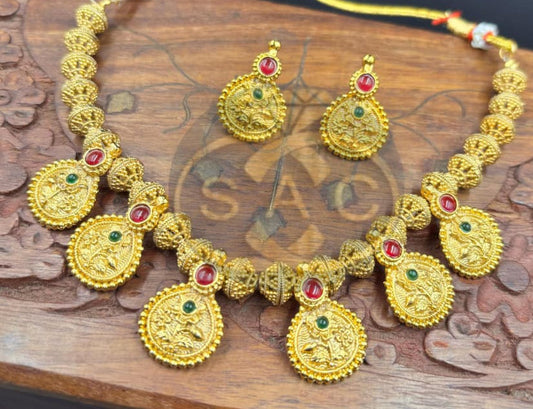 Premium Quality Matte Necklace - 612