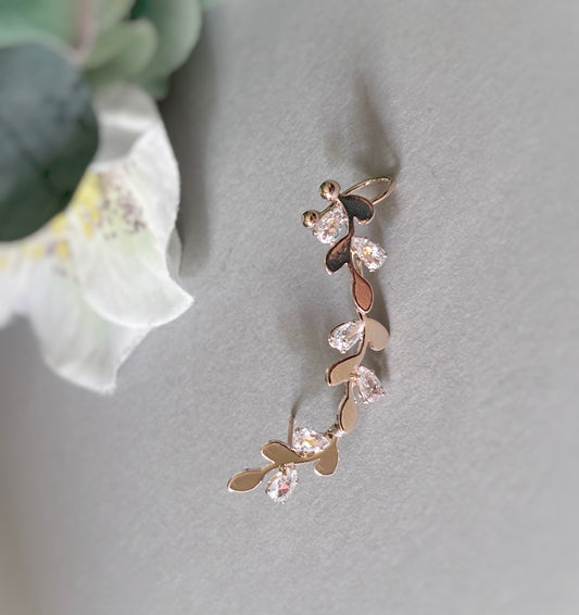 Enchanted Vine Ear Cuffs – 18KT Gold Plated