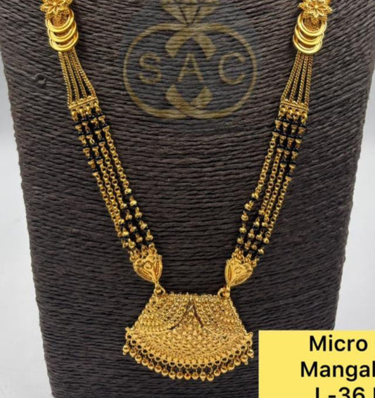 Micro Gold Mangalsutra - 1461