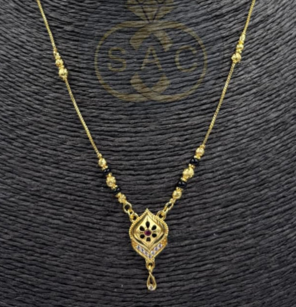1 GM Forming Short Mangalsutra - 1204