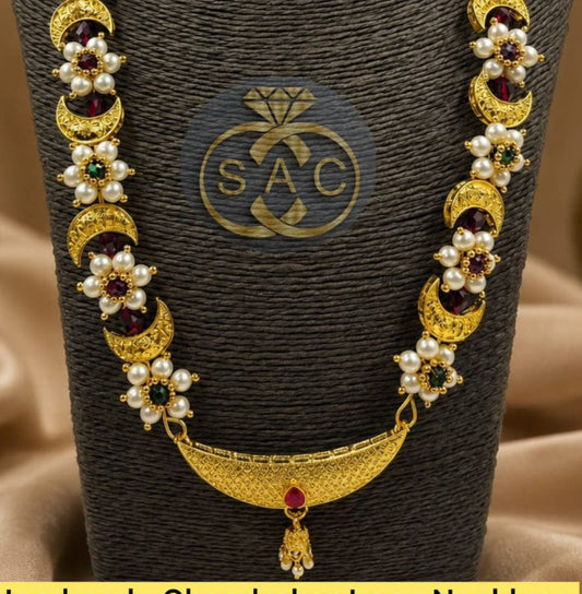 Handmade Chandrakor Necklace - 1528