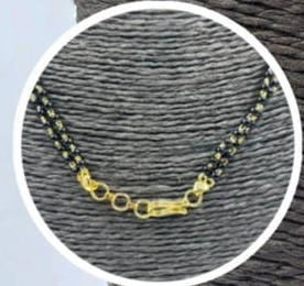 1 GM Forming Short Mangalsutra - 1524