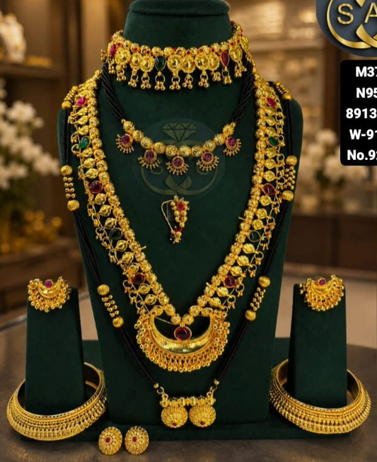 New Micro Gold plated Gourai Combo Set - 1598