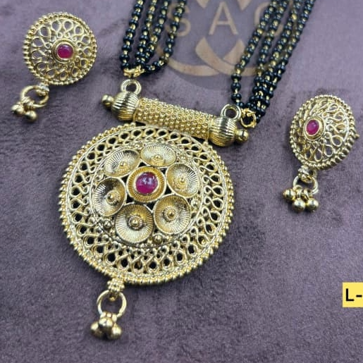 Micro Gold Mangalsutra Set -902
