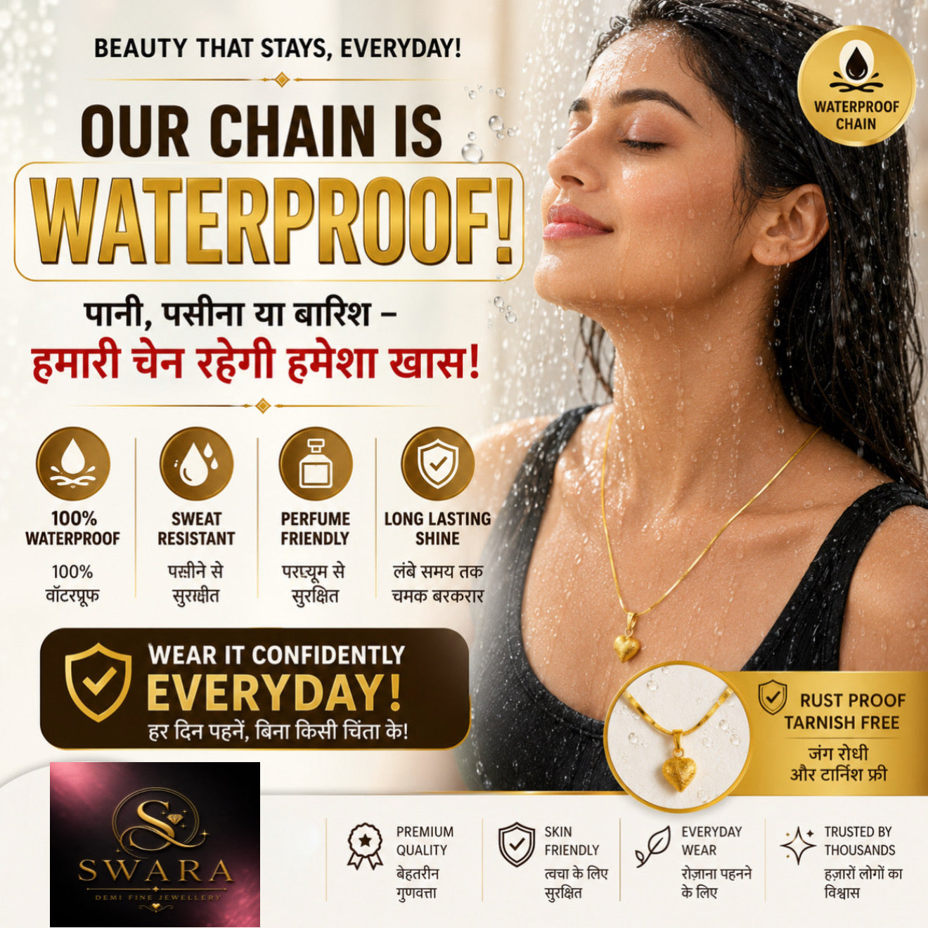 18 KT Gold Plated Jewellery
