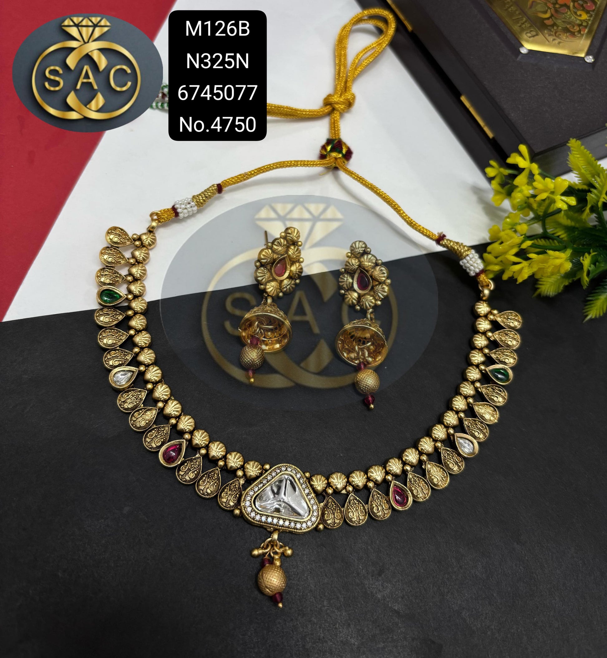 Rajwadi Necklace Copper