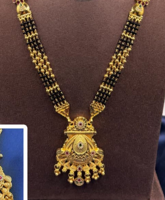 New Micro Gold Mangalsutra - 1467