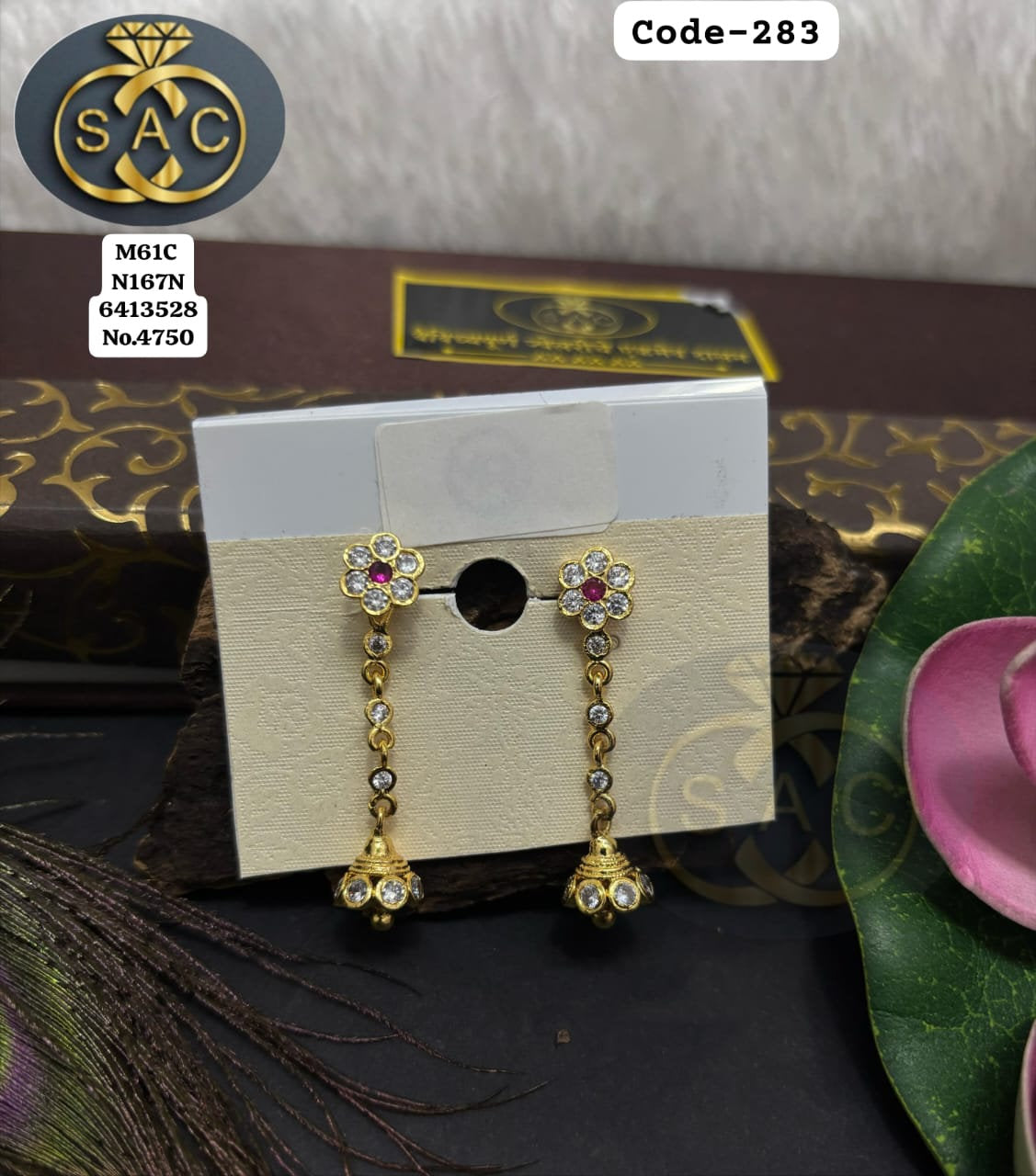 1 GM FORMING EARRINGS - 283