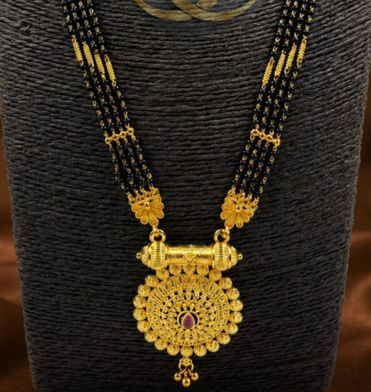 Micro Gold Mangalsutra - 1543