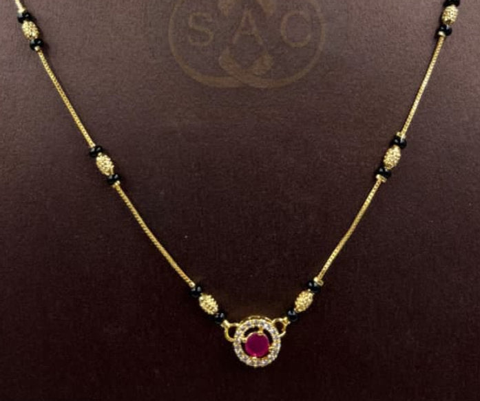 Micro Gold SHORT Mangalsutra - 1170