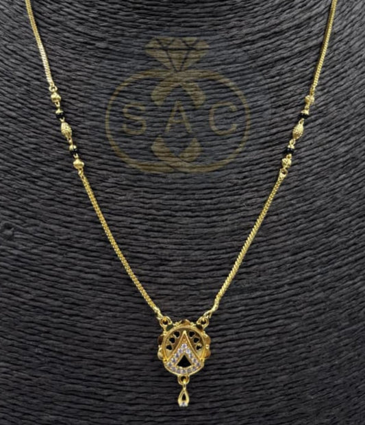 1 GM Forming Short Mangalsutra - 1203