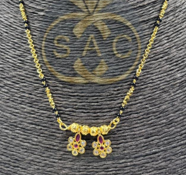 1 GM Forming Short Mangalsutra - 1212