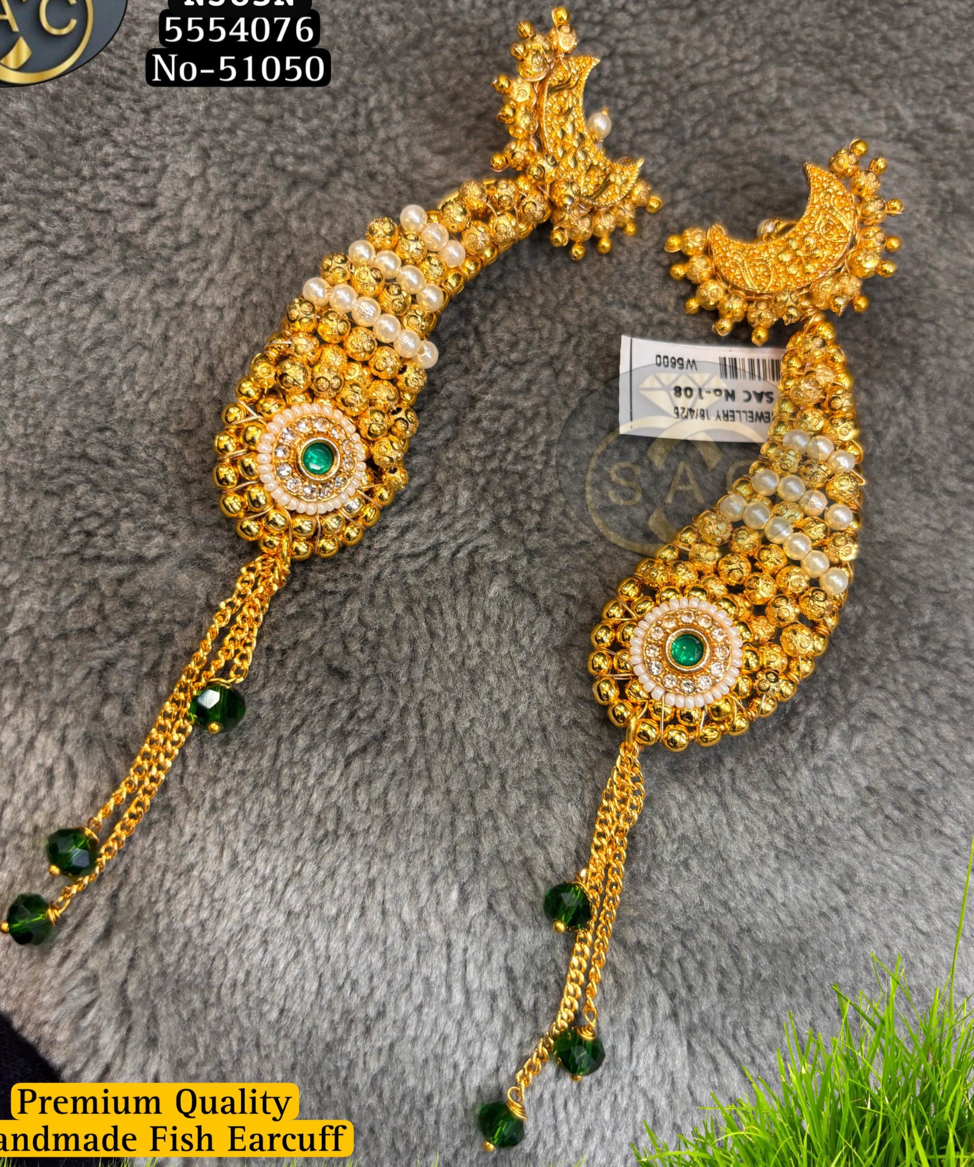 PREMIUM QUALITY FISH EARCUFF - 130