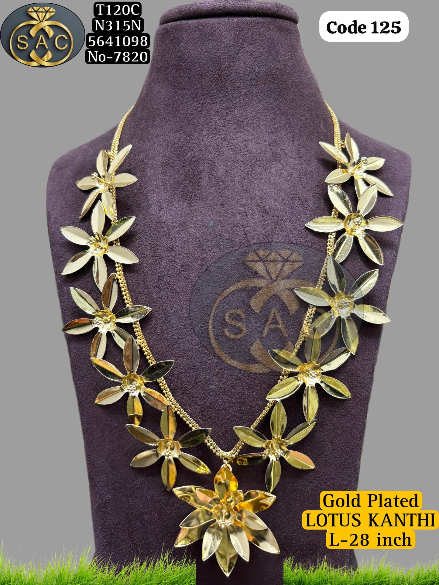 *Gold plated KAMAL KANTHI *-125