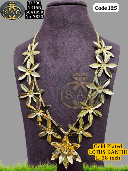 *Gold plated KAMAL KANTHI *-125