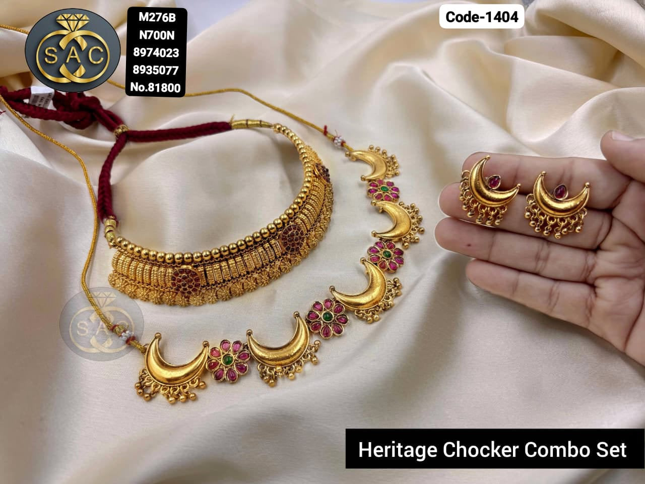 Premium Quality Heritage Chocker Combo set - 1404