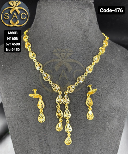 Premium Quality Micro Gold necklace - 476
