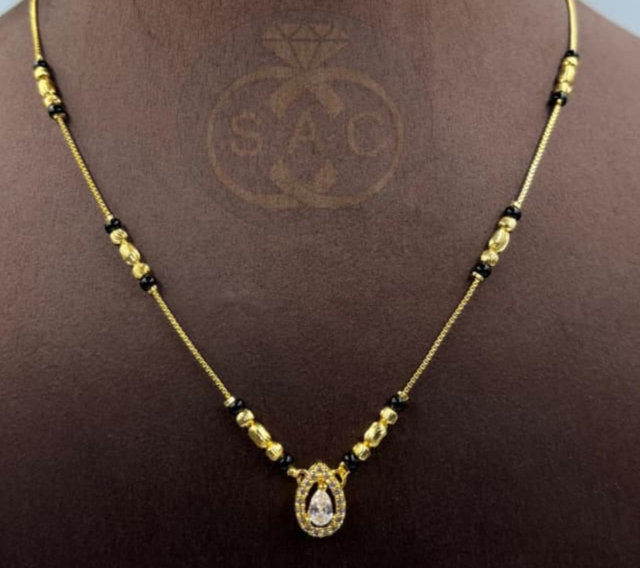 Micro Gold SHORT Mangalsutra - 1165