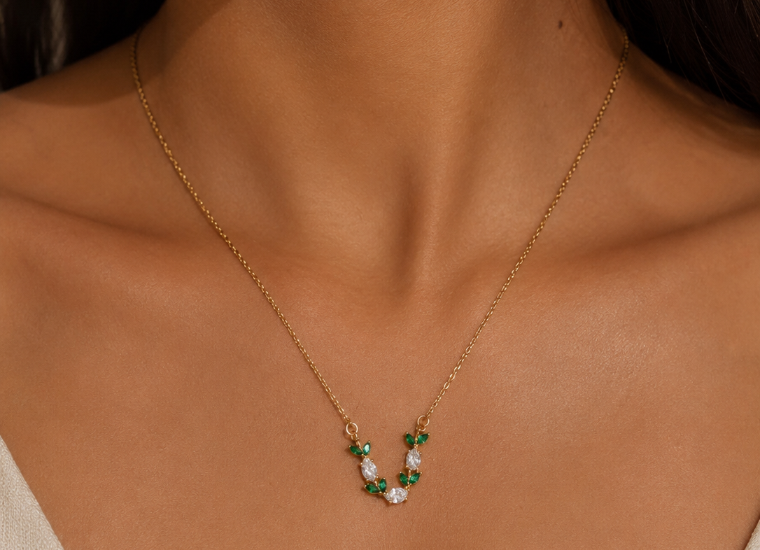 Emerald Vine 18KT Gold Plated Chain
