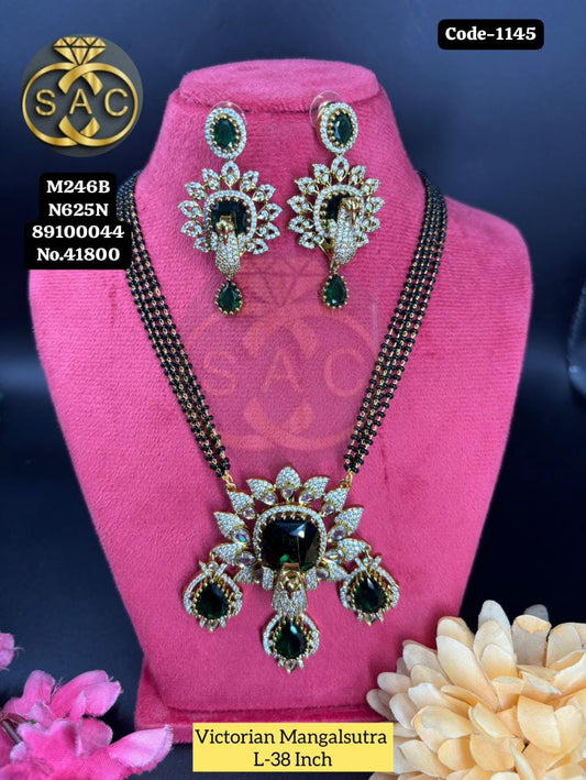 VICTORIAN MANGALSUTRA SET - 1145