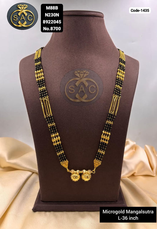 Micro Gold Mangalsutra Set -1435