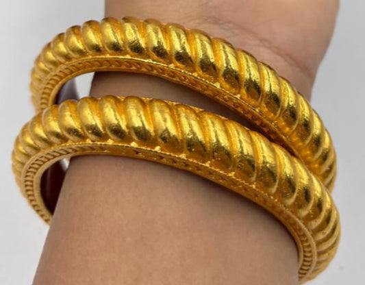GOLD PLATED शिंदे शाही तोडे - 1282