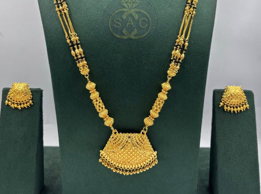 Micro Gold Mangalsutra - 1267